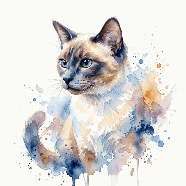 Watercolor Pet Art